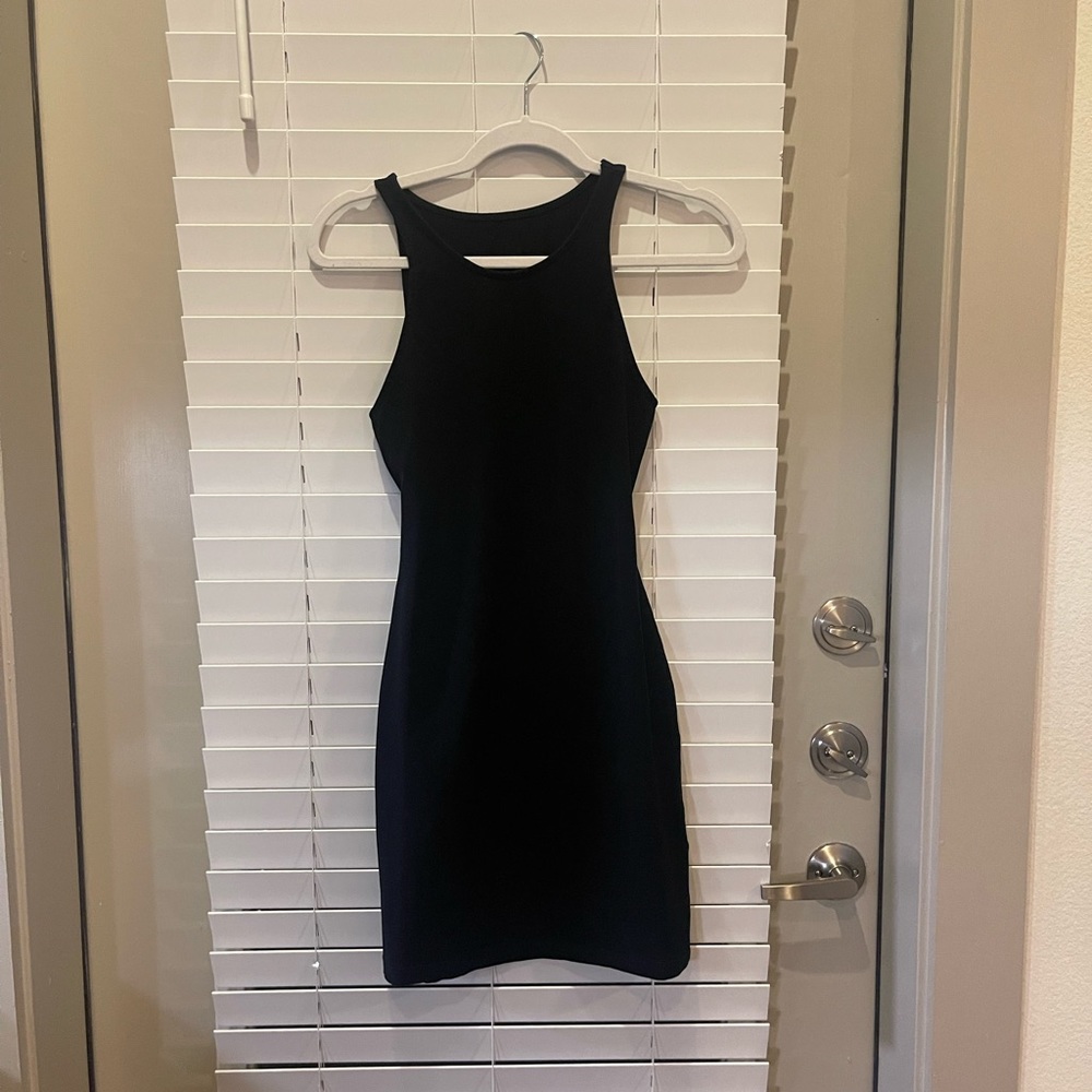 Aritzia Black Mini Dress